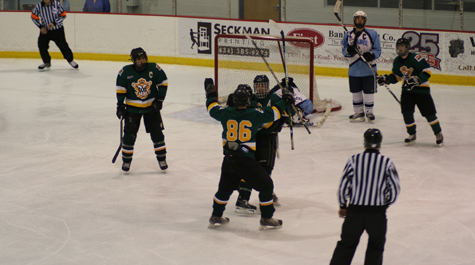 Celebrating a score
